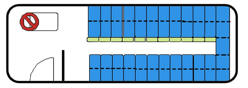 バス座席配置図